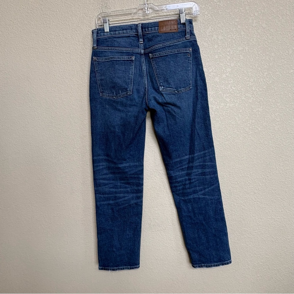 Madewell Straight-Leg Jeans in Medium Blue Wash - Picture 4 of 11